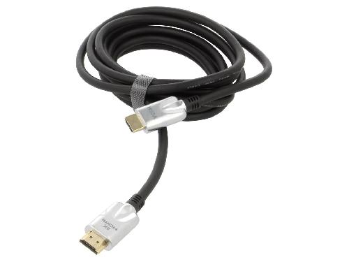 Cable - Connectique Pour Peripherique Cable HDCP 2.2 HDMI 2.1 male des deux cotes 3m noir