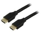 Cable - Connectique Pour Peripherique Cable HDCP 2.2 HDMI 2.1 male des deux cotes 3m noir