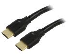 Cable - Connectique Pour Peripherique Cable HDCP 2.2 HDMI 2.1 male des deux cotes 5m noir