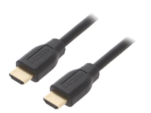 Cable - Connectique Pour Peripherique Cable HDCP HDMI 2.0 male des deux cotes 1m noir
