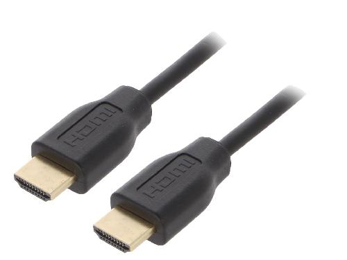 Cable - Connectique Pour Peripherique Cable HDCP HDMI 2.0 male des deux cotes 3m noir