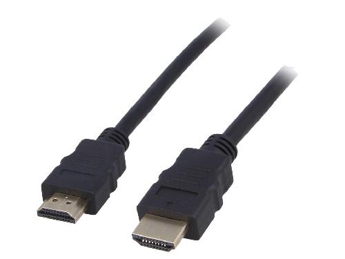Cable - Connectique Pour Peripherique Cable HDMI 1.4 male des deux cotes 0.5m noir