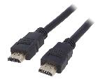 Cable - Connectique Pour Peripherique Cable HDMI 1.4 male des deux cotes 1.5m noir