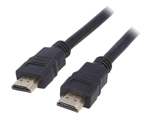 Cable - Connectique Pour Peripherique Cable HDMI 1.4 male des deux cotes 1.5m noir