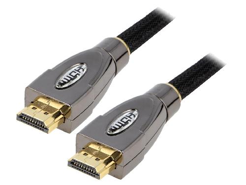Cable - Connectique Pour Peripherique Cable HDMI 1.4 male des deux cotes 1.8m noir
