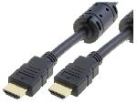 Cable - Connectique Pour Peripherique Cable HDMI 1.4 male des deux cotes 15m noir