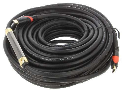 Cable - Connectique Pour Peripherique Cable HDMI 1.4 male des deux cotes 25m noir