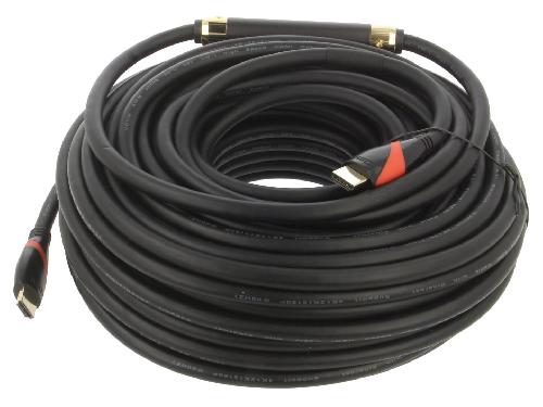 Cable - Connectique Pour Peripherique Cable HDMI 1.4 male des deux cotes 30m noir