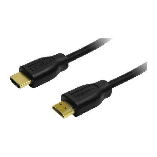 Cable Audio Video Cable HDMI 1.4 MM 1m Noir High Speed + Ethernet