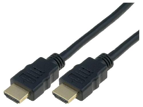 Cable - Connectique Pour Peripherique Cable HDMI 1.4 prise male des deux cotes 5m - Noir