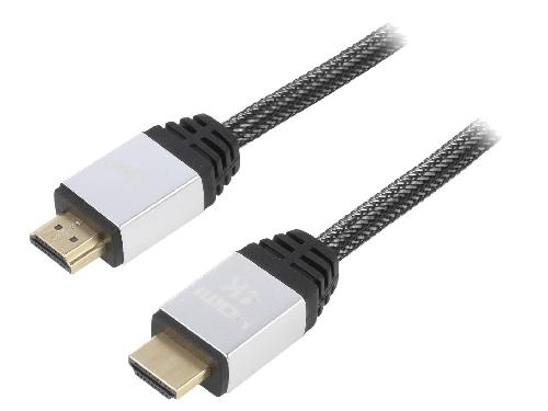Cable - Connectique Pour Peripherique Cable HDMI 2.0 male des deux cotes 1.5m noir