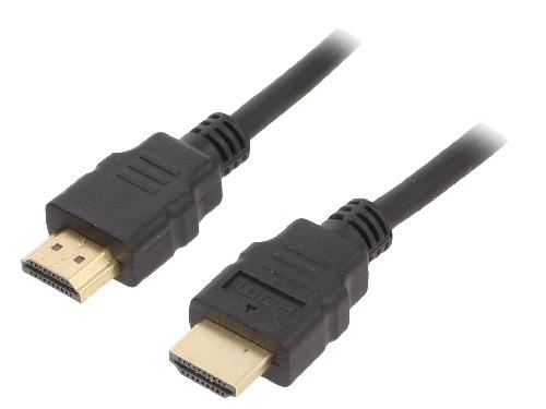 Cable - Connectique Pour Peripherique Cable HDMI 2.0 male des deux cotes 1.8m noir