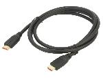 Cable - Connectique Pour Peripherique Cable HDMI 2.0 male des deux cotes 1.8m noir