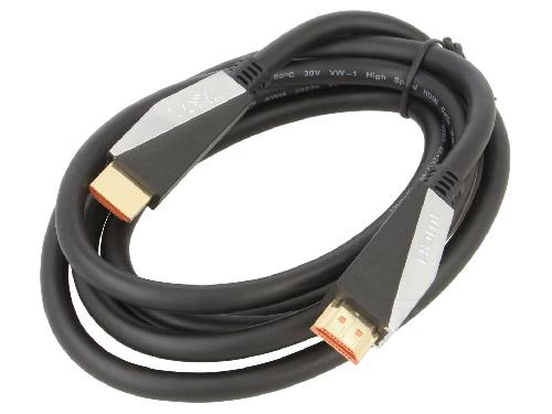 Cable - Connectique Pour Peripherique Cable HDMI 2.0 male des deux cotes 1.8m noir