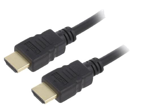 Cable - Connectique Pour Peripherique Cable HDMI 2.0 male des deux cotes 1m noir