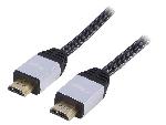 Cable - Connectique Pour Peripherique Cable HDMI 2.0 male des deux cotes 3m noir