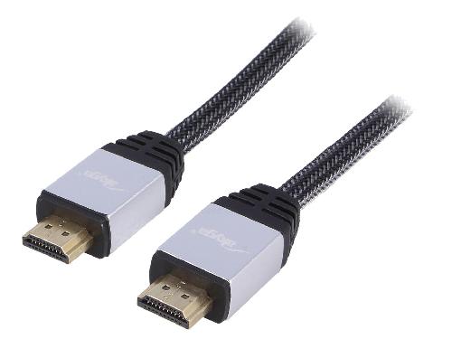 Cable - Connectique Pour Peripherique Cable HDMI 2.0 male des deux cotes 3m noir