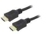 Cable - Connectique Pour Peripherique Cable HDMI 2.0 male des deux cotes 3m noir