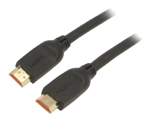Cable - Connectique Pour Peripherique Cable HDMI 2.0 male des deux cotes 3m noir