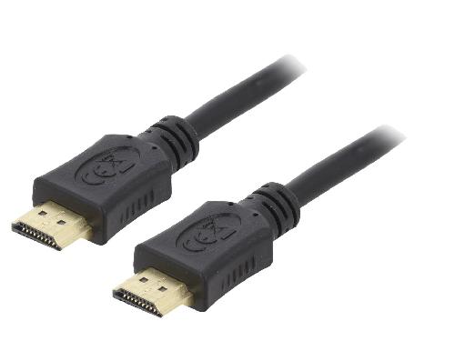Cable - Connectique Pour Peripherique Cable HDMI 2.0 male des deux cotes 4.5m noir
