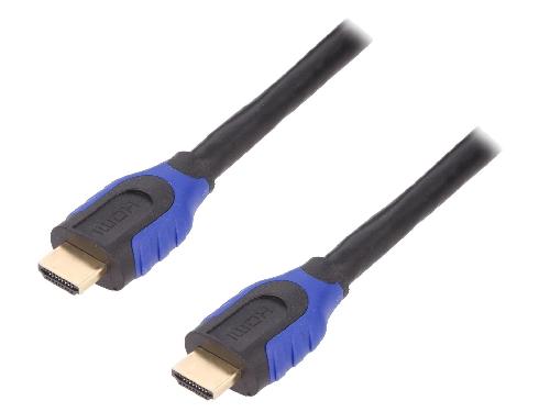 Cable - Connectique Pour Peripherique Cable HDMI 2.0 male des deux cotes 4K 3D UHD 10m - Noir