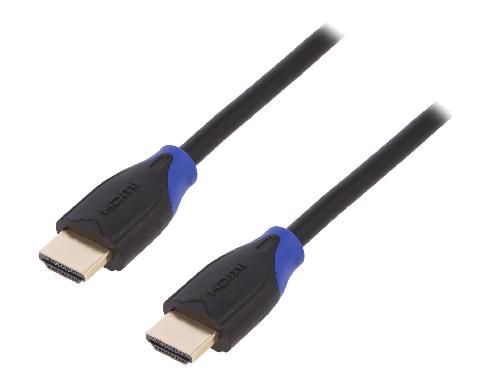 Cable - Connectique Pour Peripherique Cable HDMI 2.0 male des deux cotes 4K 3D UHD 5m - Noir