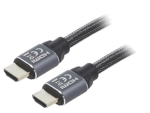 Cable - Connectique Pour Peripherique Cable HDMI 2.0 male des deux cotes 5m noir