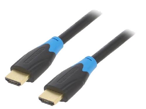 Cable - Connectique Pour Peripherique Cable HDMI 2.0 prise male des deux cotes UHD 4K 3D 3m - Noir