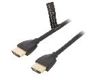 Cable - Connectique Pour Peripherique Cable HDMI 2.0 prise male des deux cotes UHD 4K 3D 3m - Noir