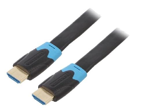 Cable - Connectique Pour Peripherique Cable HDMI 2.0 prise male des deux cotes UHD 4K 3D 3m - Noir