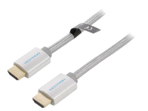 Cable - Connectique Pour Peripherique Cable HDMI 2.0 prise male des deux cotes UHD 4K 3D 5m - Noir