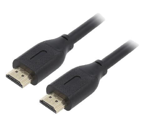 Cable - Connectique Pour Peripherique Cable HDMI 2.1 male des deux cotes 1m noir