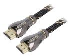 Cable - Connectique Pour Peripherique Cable HDMI 2.1 male des deux cotes 1m noir