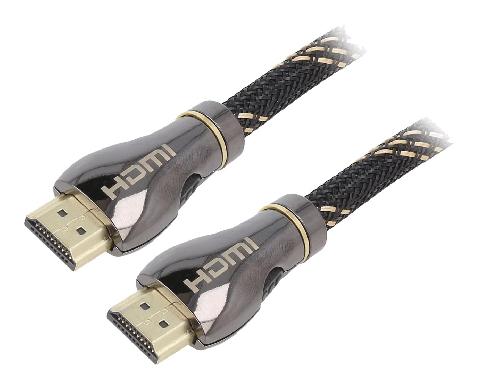 Cable - Connectique Pour Peripherique Cable HDMI 2.1 male des deux cotes 1m noir