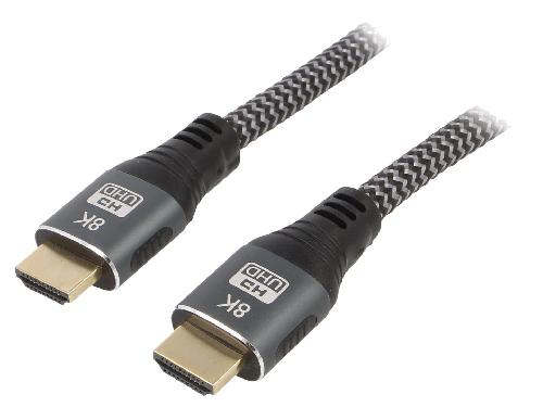 Cable - Connectique Pour Peripherique Cable HDMI 2.1 male des deux cotes 3m noir