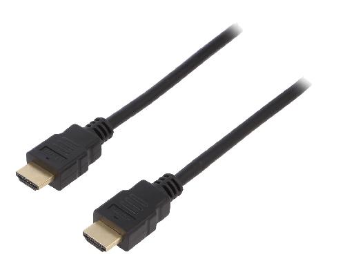 Cable - Connectique Pour Peripherique Cable HDMI 2.1 male des deux cotes 8K UHD 2m - Noir