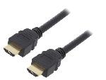 Cable - Connectique Pour Peripherique Cable HDMI 2.1 prise male des deux cotes 1m UHD 4K 8K - Noir