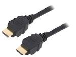 Cable - Connectique Pour Peripherique Cable HDMI 2.1 prise male des deux cotes UHD 4K 8K 2m - Noir