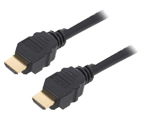 Cable - Connectique Pour Peripherique Cable HDMI 2.1 prise male des deux cotes UHD 4K 8K 3m - Noir