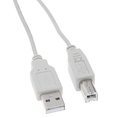 Cable - Connectique Pour Peripherique Cable imprimante USB 2.0 A male-B male 1.8m