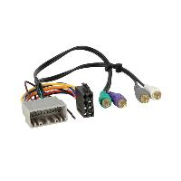 Cable installation haut-parleurs Roger Adaptateur systeme actif compatible avec Chrysler Dodge Jeep