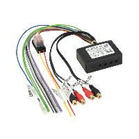 Cable installation haut-parleurs Roger Adaptateur systeme actif universel 4 canaux 10A