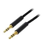 Cable Jack 3.5mm 3pin Male vers Male 0.5m - vention Cable Jack 3.5mm 3pin Male vers Male 0.5m - vention