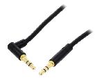 Cable - Connectique Pour Peripherique Cable Jack 3.5mm 3pin Male vers Male 1.5m noir