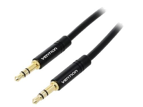 Cable - Connectique Pour Peripherique Cable Jack 3.5mm 3pin Male vers Male 1m noir