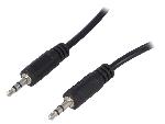 Cables Jack Cable Jack 3.5mm male des deux cotes 10m - Noir