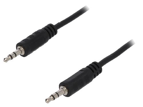 Cables Jack Cable Jack 3.5mm male des deux cotes 3m - Noir