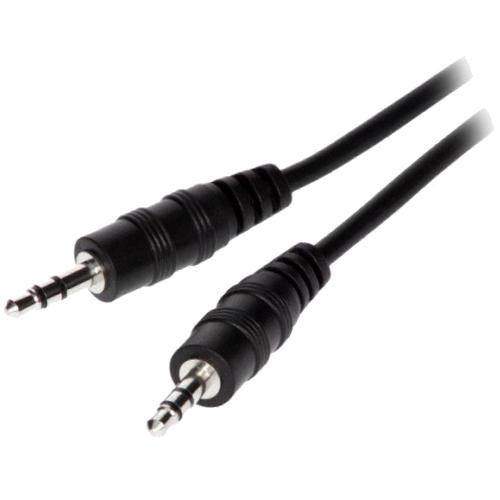 Cables Jack Cable Jack 3.5mm Stereo Male Male noir 5m