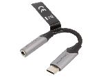 Cable - Connectique Pour Peripherique Cable Jack femelle USB C prise male - 0.1m