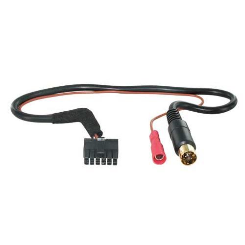Commande au volant de Roger Cable lead compatible avec autoradio Kenwood et interface commande au volant - noir